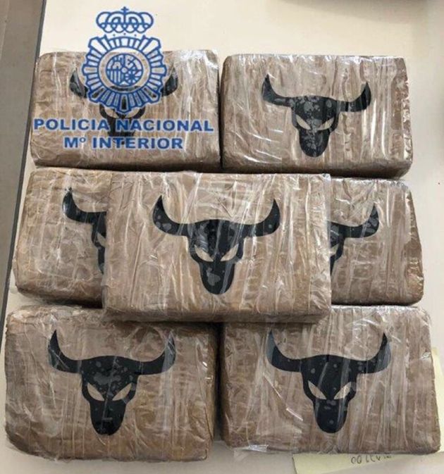 Droga incautada que habría alcanzado en la calle más de 4 millones de euros Droga incautada que habría alcanzado en la calle más de 4 millones de euros