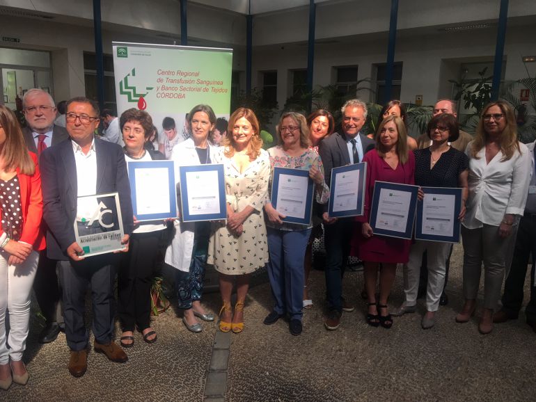 Momento de la entrega de las distinciones de calidad Momento de la entrega de las distinciones de calidad