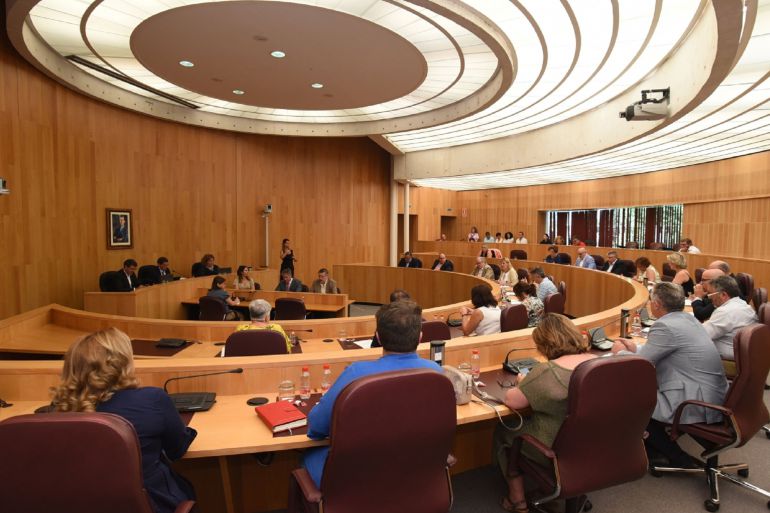 Pleno de la Diputación de Granada. Pleno de la Diputación de Granada.
