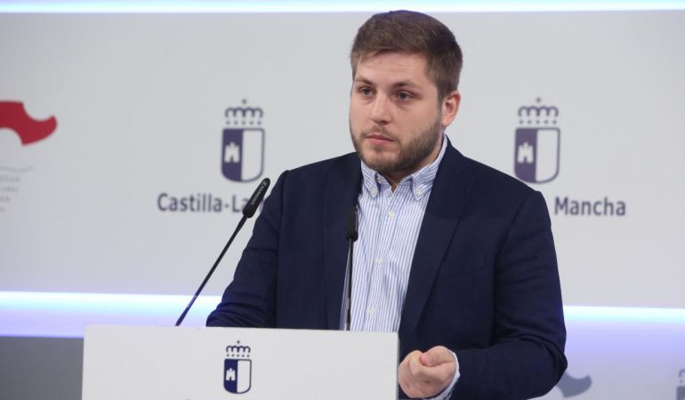 Nacho Hernando, en la rueda de prensa del Consejo de Gobierno Nacho Hernando, en la rueda de prensa del Consejo de Gobierno