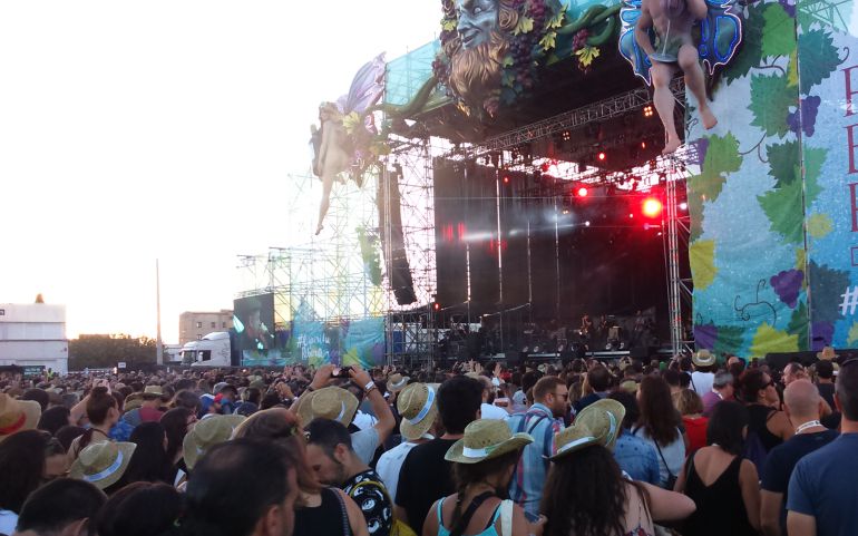 Ambiente en uno de los conciertos del Sonorama 2017 Ambiente en uno de los conciertos del Sonorama 2017