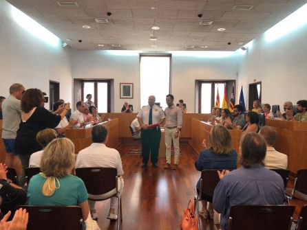 Reconocimiento: Vila rinde homenaje a Carloandrés y a Protección Civil Reconocimiento: Vila rinde homenaje a Carloandrés y a Protección Civil
