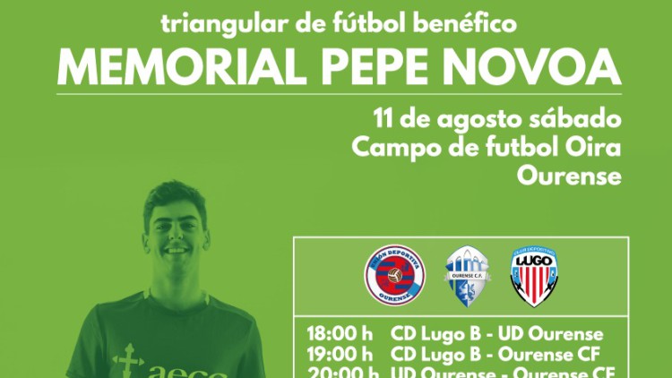 Triangular de fútbol benéfico memorial Pepe Novoa