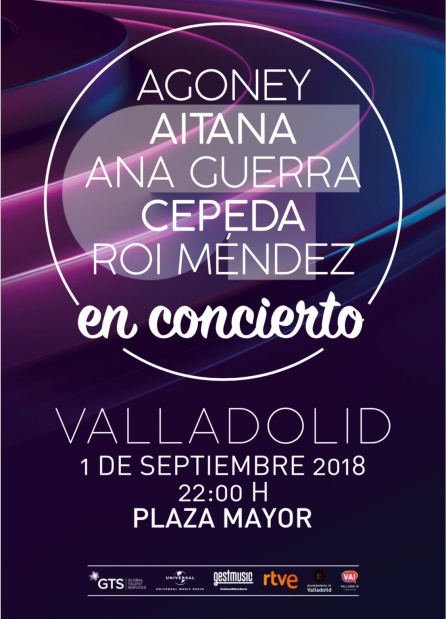 Cartel del concierto del próximo 1 de septiembre Cartel del concierto del próximo 1 de septiembre