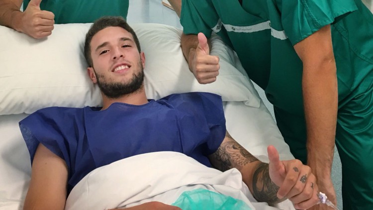 Jesús López estará tres meses de baja