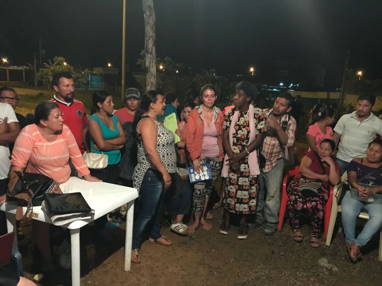 Solidaridad valenciana en asentamientos colombianos Solidaridad valenciana en asentamientos colombianos