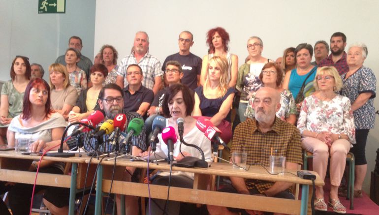Rueda de prensa de familiares de las víctimas Rueda de prensa de familiares de las víctimas