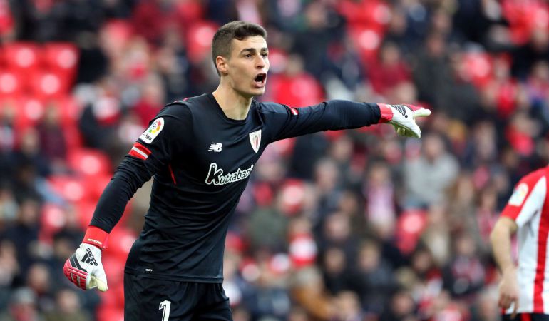 La marcha de Kepa Arrizabalaga del Athletic Club de Bilbao cierra las puertas de la salida de Iago Herrerín. La marcha de Kepa Arrizabalaga del Athletic Club de Bilbao cierra las puertas de la salida de Iago Herrerín.
