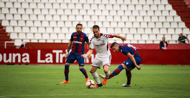 Imagen del partido ante el Levante Imagen del partido ante el Levante