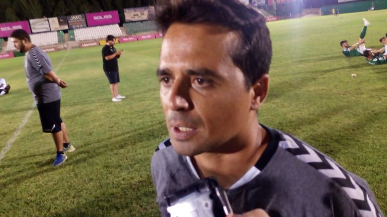 Fran Cano, tras uno de los partidos de pretemporada Fran Cano, tras uno de los partidos de pretemporada