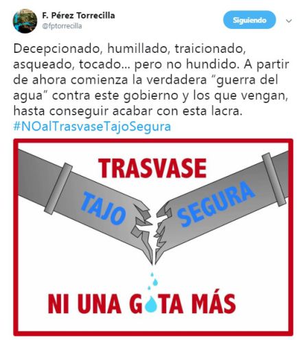 Habrá Trasvase en agosto para consumo humano... y también para regadío: Habrá Trasvase en agosto para consumo humano... y también para regadío Habrá Trasvase en agosto para consumo humano... y también para regadío: Habrá Trasvase en agosto para consumo humano... y también para regadío