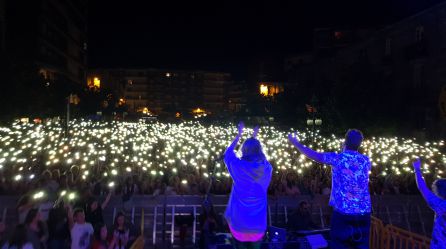 Otro de los momentos especiales de la noche Otro de los momentos especiales de la noche