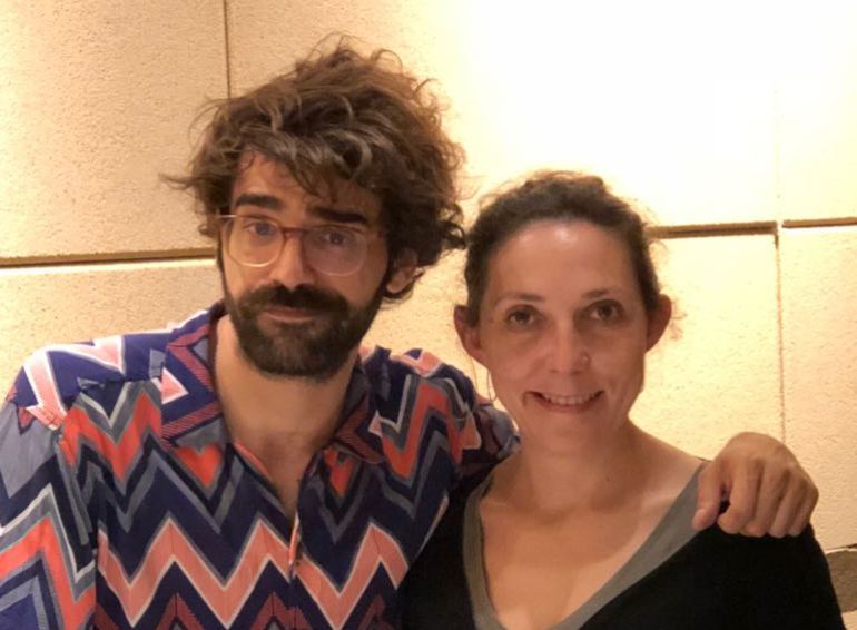 David Verdaguer i Judit Martín, als estudis de Ràdio Barcelona. David Verdaguer i Judit Martín, als estudis de Ràdio Barcelona.