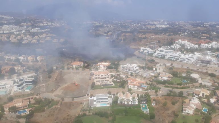 Declarado un incendio forestal en Benahavís: Declarado un incendio forestal en Benahavís Declarado un incendio forestal en Benahavís: Declarado un incendio forestal en Benahavís