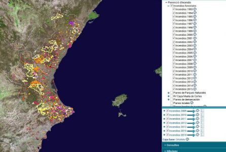 El paso de los años a través del Institut Cartogràfic Valencià El paso de los años a través del Institut Cartogràfic Valencià
