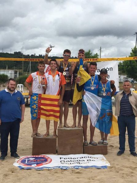 Podio final masculino Podio final masculino