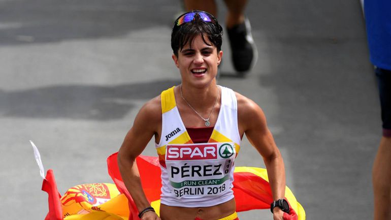 Foto de la campeona. Foto de la campeona.