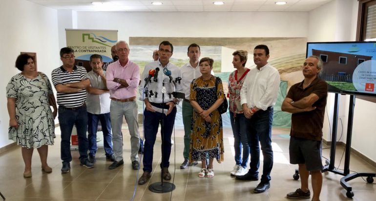 Ballesta confía en que el Centro de Visitantes de La Contraparada abra en febrero Ballesta confía en que el Centro de Visitantes de La Contraparada abra en febrero