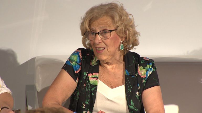Carmena en el Día de los Refugiados organizado por Acnur Carmena en el Día de los Refugiados organizado por Acnur