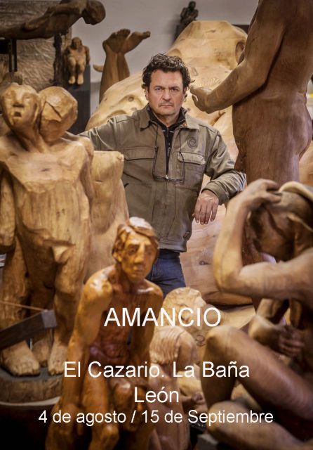 Cartel exposicion Amancio González Cartel exposicion Amancio González