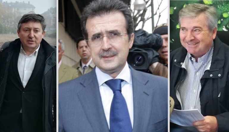 De izquierda a derecha, Samuel Folgueral, José Luis Ulibarri y Raúl Valcarce De izquierda a derecha, Samuel Folgueral, José Luis Ulibarri y Raúl Valcarce