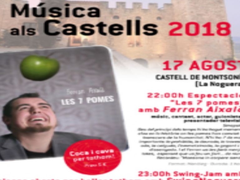 L'espectacle començarà a les 22 hores a l'esplanada del castell de Montsonís. L'espectacle començarà a les 22 hores a l'esplanada del castell de Montsonís.