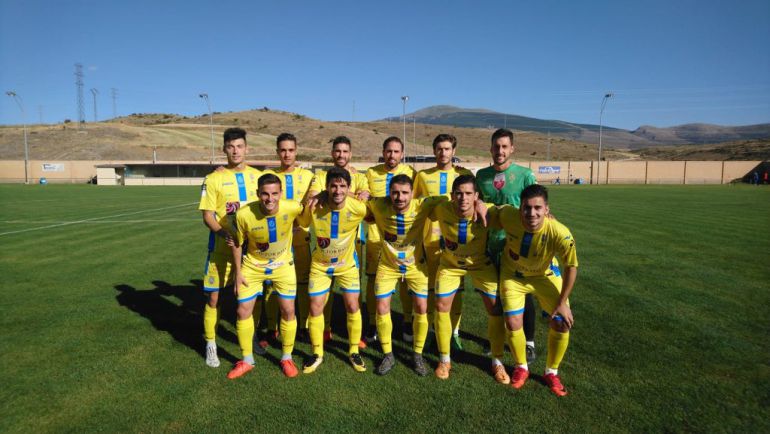 Once inicial de la Arandina ante el Alfaro. Once inicial de la Arandina ante el Alfaro.