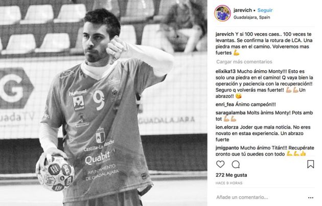 Balonmano Guadalajara 28 Atlético Valladolid 29: Primer amistoso, primera lesión Balonmano Guadalajara 28 Atlético Valladolid 29: Primer amistoso, primera lesión