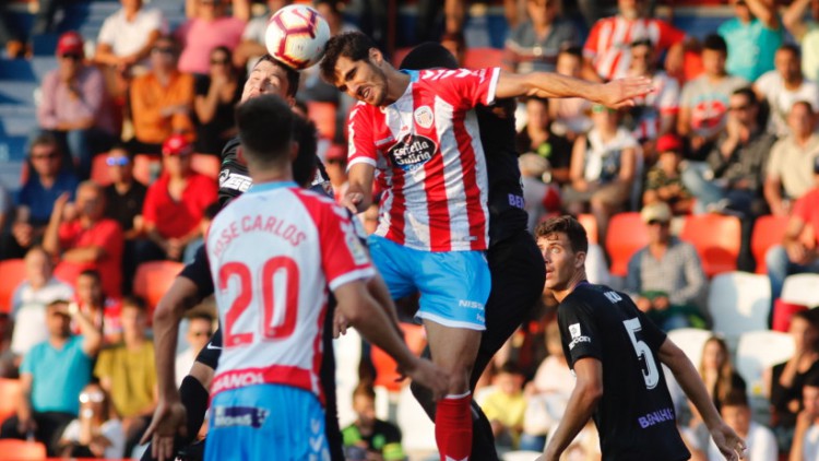 Los números desmienten la debilidad del Lugo en el juego aéreo