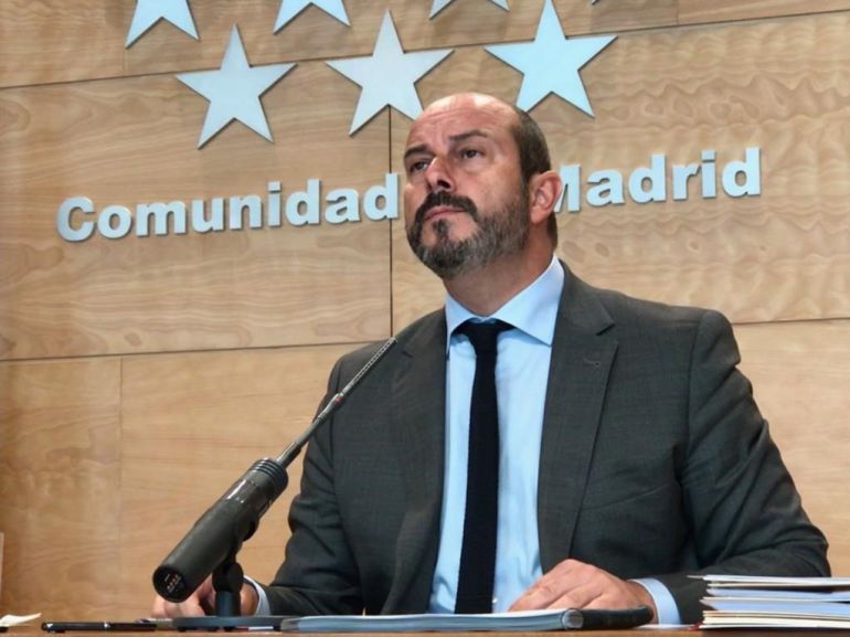 El vicepresidente de la Comunidad, Pedro Rollán El vicepresidente de la Comunidad, Pedro Rollán