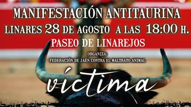 Antitaurinos se concentrarán en Linares para pedir el fin de las corridas de toros