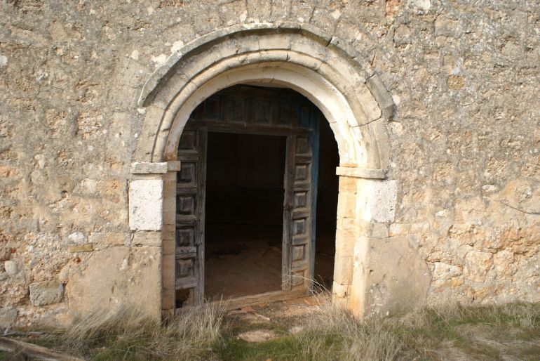 Ermita de La Mercadera, antes del expolio Ermita de La Mercadera, antes del expolio