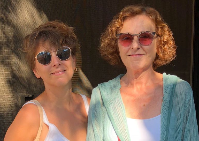 Nausicaa Bonnín i Marta Angelat, als estudis de Ràdio Barcelona. Nausicaa Bonnín i Marta Angelat, als estudis de Ràdio Barcelona.