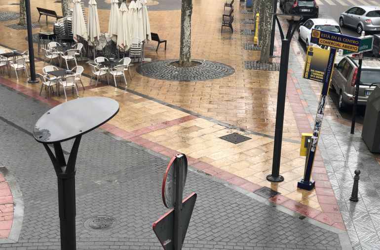 Farolas de la Plaza Pícara Justina Farolas de la Plaza Pícara Justina