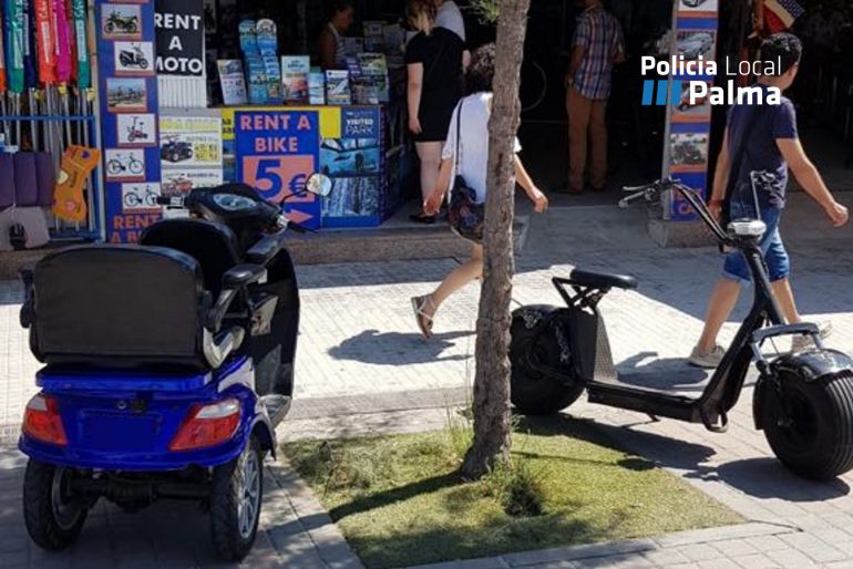 La Policía Local levanta 18 actas por alquiler de vehículos en la Playa de Palma La Policía Local levanta 18 actas por alquiler de vehículos en la Playa de Palma