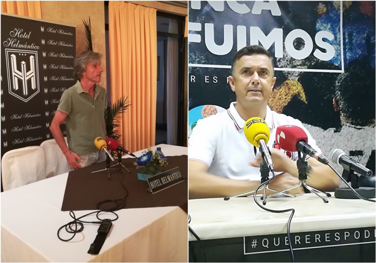 Roberto Aguirre y José Miguel Campos. Roberto Aguirre y José Miguel Campos.