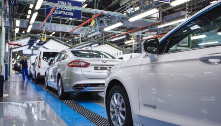 La planta de Ford en Almussafes La planta de Ford en Almussafes
