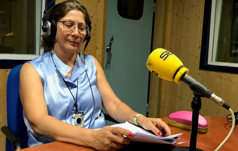 María Jesús Antonalla, técnico del centro de la mujer de Valdepeñas, durante la entrevista en Hoy Por Hoy Provincia de Ciudad Real María Jesús Antonalla, técnico del centro de la mujer de Valdepeñas, durante la entrevista en Hoy Por Hoy Provincia de Ciudad Real