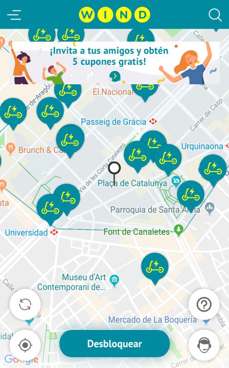 El patinet compartit ha arribat a Barcelona El patinet compartit ha arribat a Barcelona