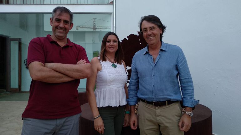 Juan Luis Ortiz,Carmen Illescas y Antonio Jesús Torralbo Juan Luis Ortiz,Carmen Illescas y Antonio Jesús Torralbo