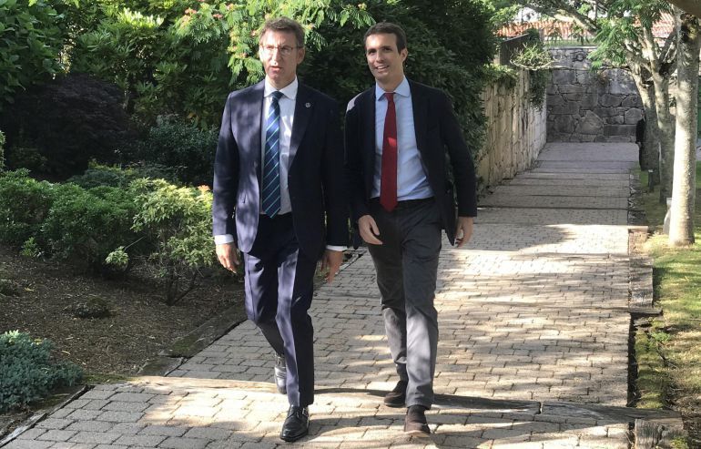 Pablo Casado mantiene la tradición iniciada por Rajoy Pablo Casado mantiene la tradición iniciada por Rajoy
