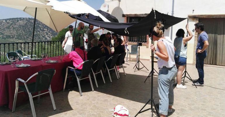 Rodaje de un proyecto audiovisual en la provincia de Jaén. Rodaje de un proyecto audiovisual en la provincia de Jaén.