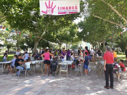 El Parque Mariana Pineda acoge actividades para los más pequeños. El Parque Mariana Pineda acoge actividades para los más pequeños.