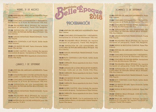 Benicàssim Belle Époque 2018 Benicàssim Belle Époque 2018
