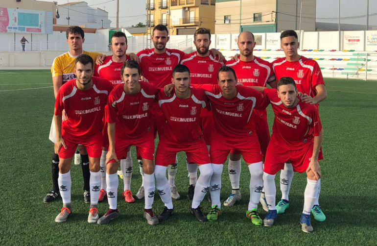 Once del Úbeda Viva en el primer partido de liga ante el Ibros CF Once del Úbeda Viva en el primer partido de liga ante el Ibros CF