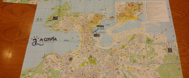Mapa editado por el Concello Mapa editado por el Concello