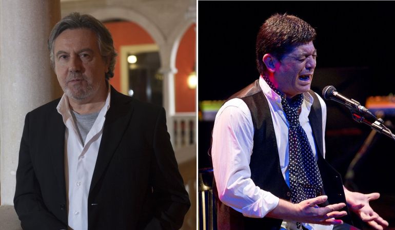 Felipe Benítez Reyes -a la izquierda-y Tomás de Perrate serán los encargados de pregonar la XX Bienal de Flamenco Felipe Benítez Reyes -a la izquierda-y Tomás de Perrate serán los encargados de pregonar la XX Bienal de Flamenco