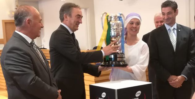 Presentación de la Supercopa de España en Ciudad Real el pasado mes de julio. Presentación de la Supercopa de España en Ciudad Real el pasado mes de julio.