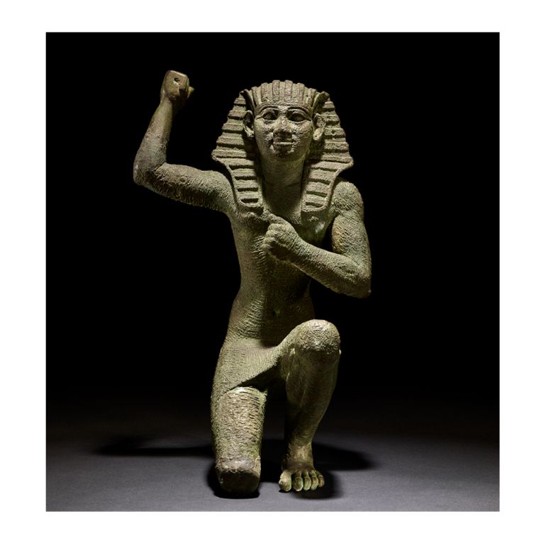 Un dels continguts de la mostra sobre faraons del British Museum Un dels continguts de la mostra sobre faraons del British Museum