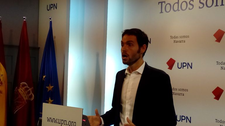 El parlamentario de UPN Sergio Sayas El parlamentario de UPN Sergio Sayas